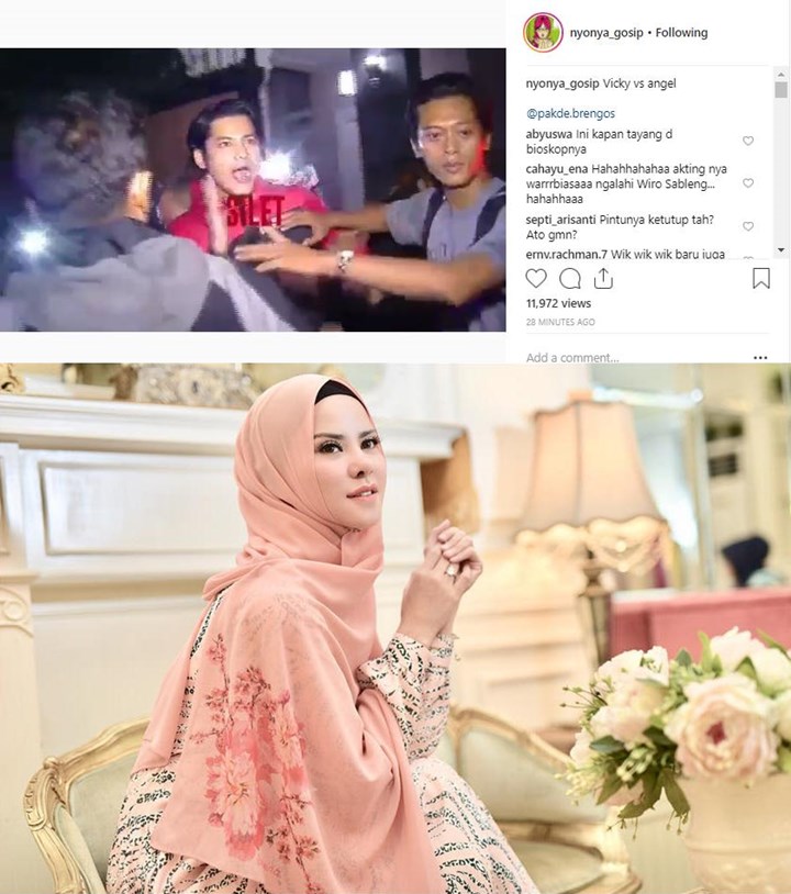 Wajah Pria Diduga Kekasih Gelap Angel Lelga