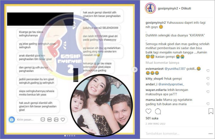Chat Isu Selingkuh