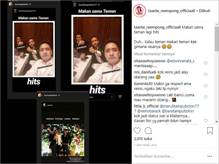 Tulis Ini Saat Pamer Foto Bareng Reino, Maruli Tampubolon Sindir Luna Maya?