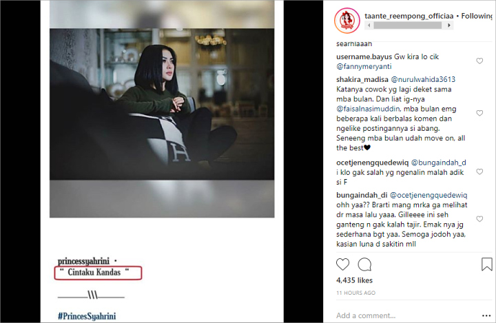 Syahrini Dibully