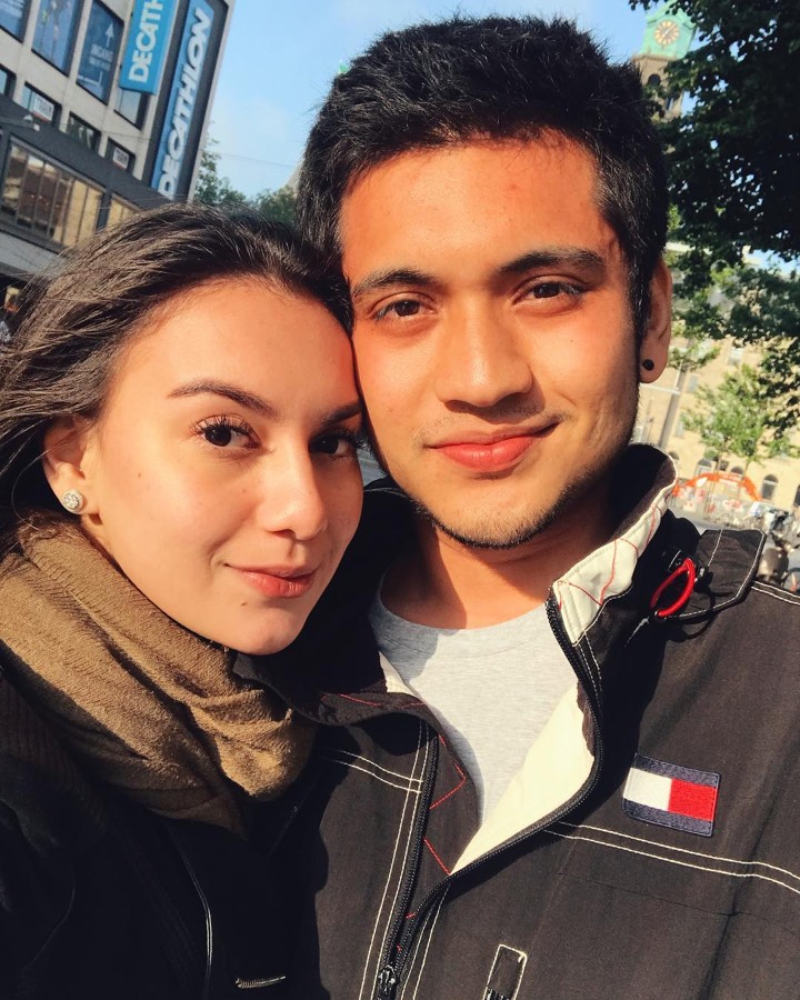 Irish Bella pernah menyusul Giorgino Abraham ke Belanda