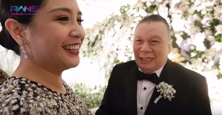 Nagita Dipuji Papa Baim Wong