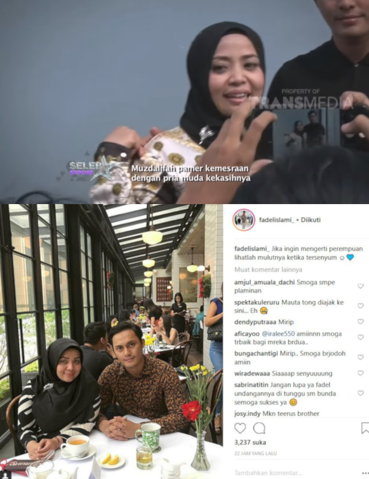 Muzdalifah tepis tangan brondong