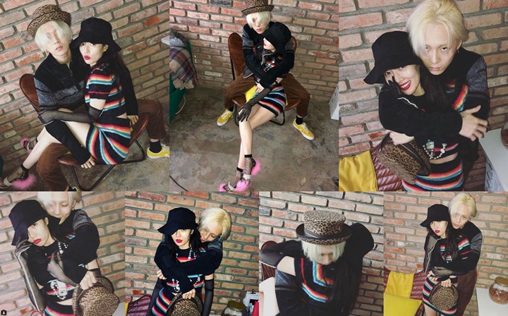 HyunA dan E\'Dawn Makin Berani Pamer Foto-Foto Intim