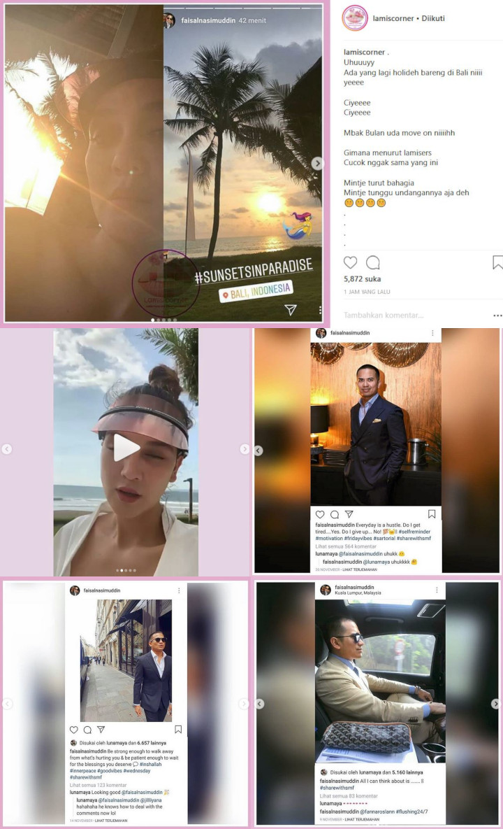 Luna Maya Liburan Bareng Faisal?