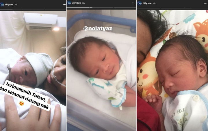 Istri Dirly Melahirkan