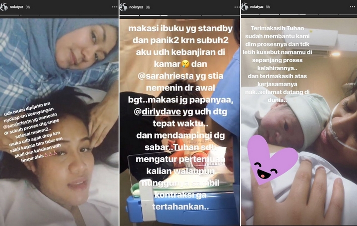 Perasaan Istri Dirly Saat Melahirkan