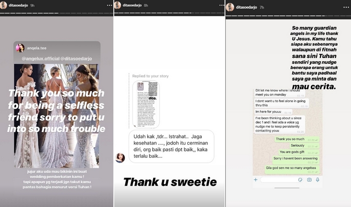 Dukungan Netter Untuk Dita