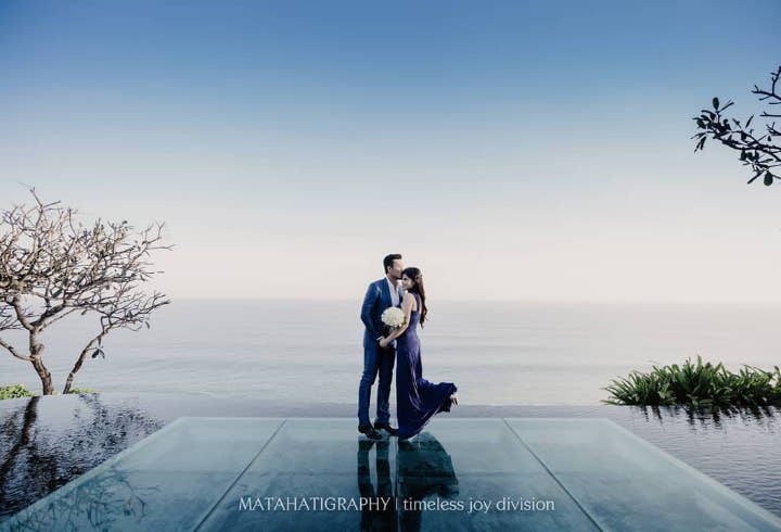 Berlatar Laut, Prewedding Dita Soedarjo-Denny Sumargo Romantis Banget