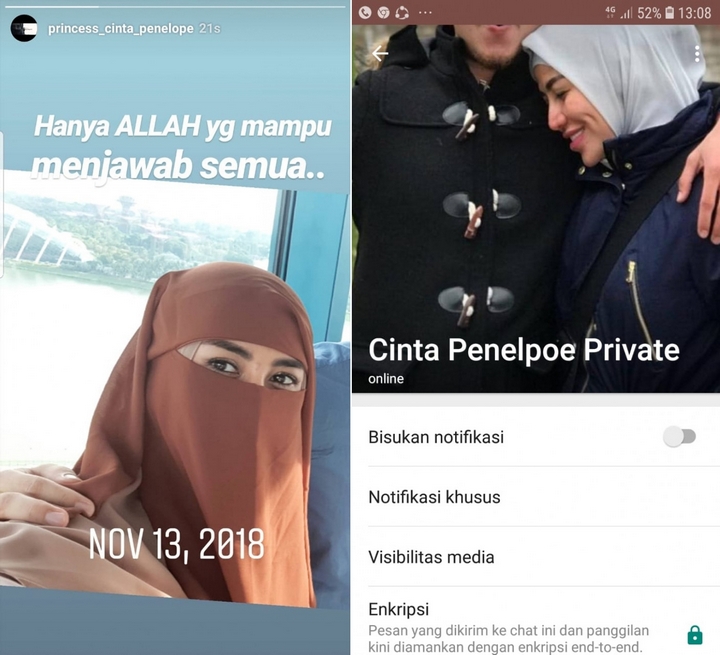 Cinta Penelope Hapus Foto Dipeluk Laki-Laki, Takut Ketahuan Menikah Lagi?