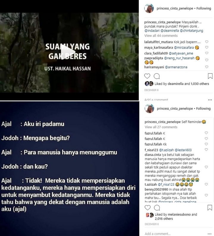 Cinta Penelope Hapus Foto Dipeluk Laki-Laki, Takut Ketahuan Menikah Lagi?