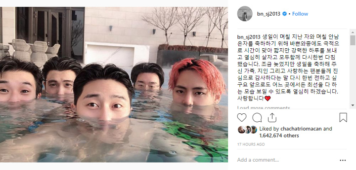 Park Seo Joon dan V