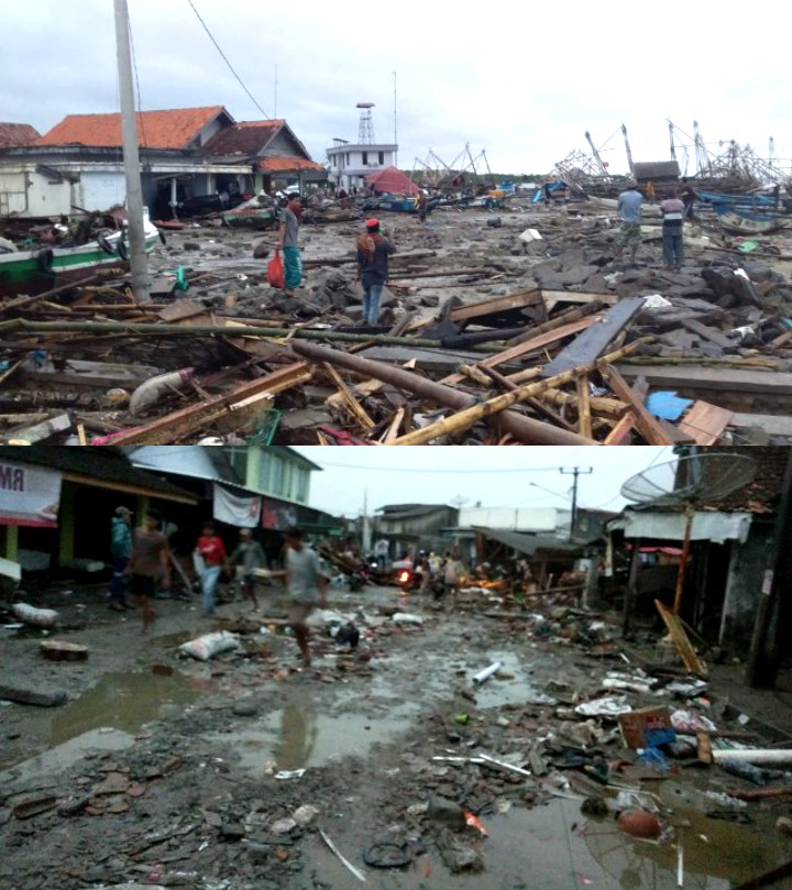Daerah Lampung Selatan Juga Diterjang Tsunami