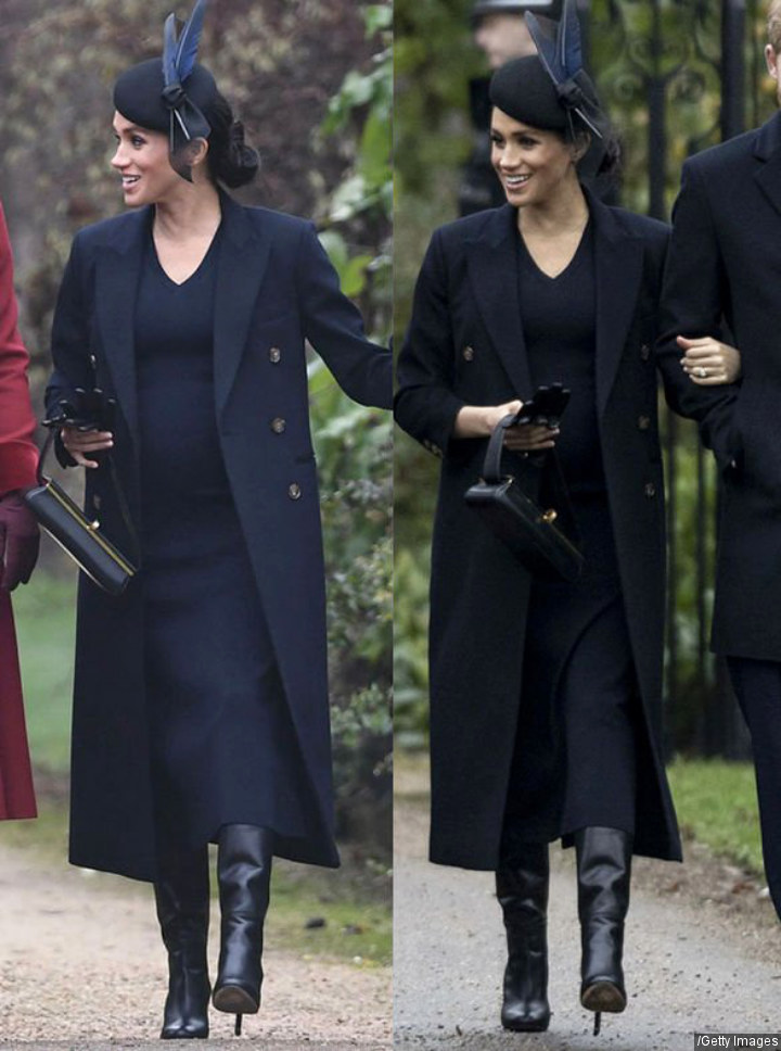 Meghan Markle gaun Victoria Beckham