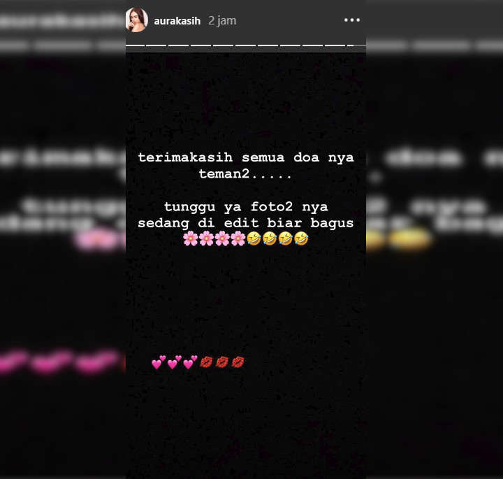Instagram Story Aura Kasih