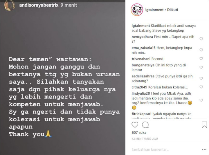 Steve Emmanuel Ditangkap Gara-Gara Narkoba, Nama Andi Soraya Ikut Diseret