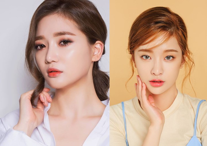 Makeup Peachy a La Cewek Korea