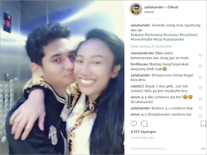 Dihujat Pacaran Seperti Ibu dan Anak, Kekasih Dewi Sanca Balas Pakai Rangkulan \'Nakal\'