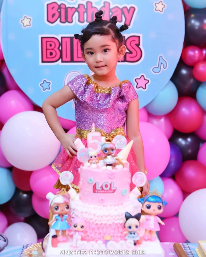 Gelar Pesta Ulang Tahun, Bilqis Khumairah Razak Pilih Tema LOL Surpise