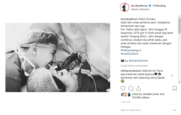Nama Anak Perempuan Tara Budiman