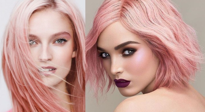 Warna Rambut 'Smoky Pink' Membuatmu Tampil Elegan