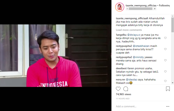 Tawarkan Pekerjaan Untuk Adik Billy Syahputra, Netter Soroti Bisnis Kriss Hatta