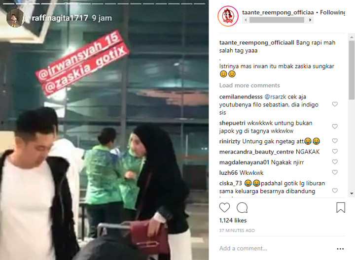 Raffi Ahmad Salah Tag Nama Istri Irwansyah