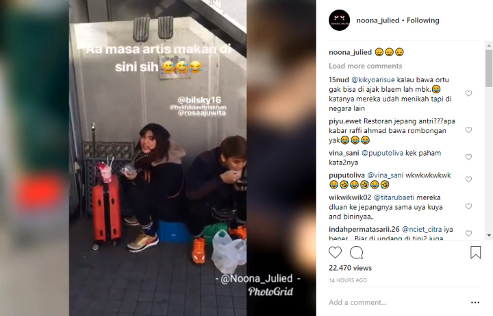 Raffi Ahmad cs Makan Malam Mewah, Billy-Hilda Malah Ngemper di Swalayan saat Liburan ke Jepang