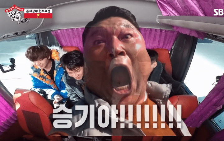 Kang Ho Dong di acara Master in the house