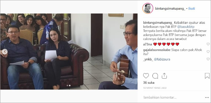 Kebaktian Ahok