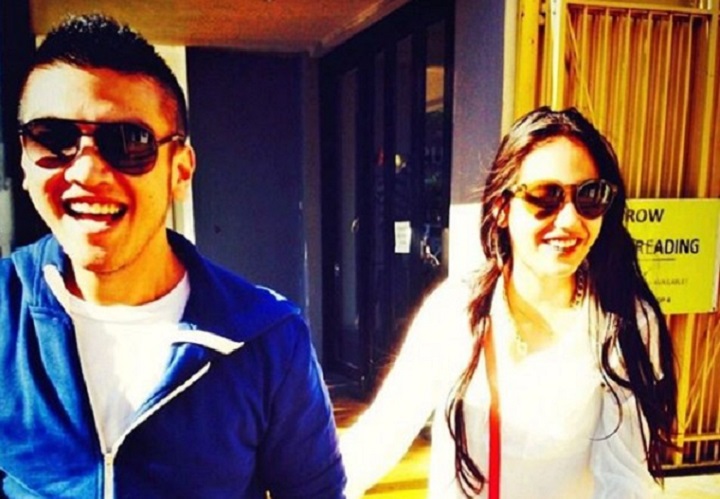 Haryo dan Pevita di Australia