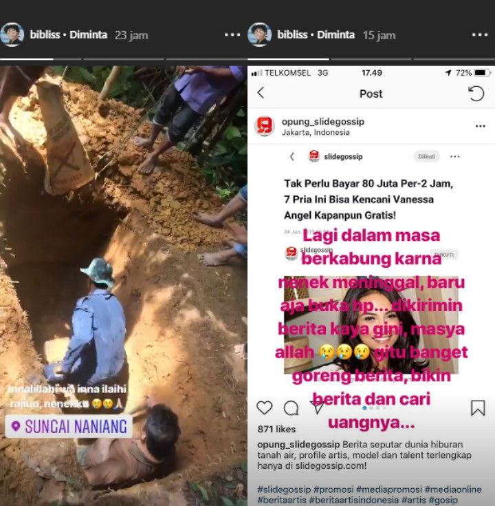 Namanya Masuk Daftar \'Kencan Gratis\' Vanessa Angel, Kekasih Ngamuk Dan Curhat Lagi Berduka
