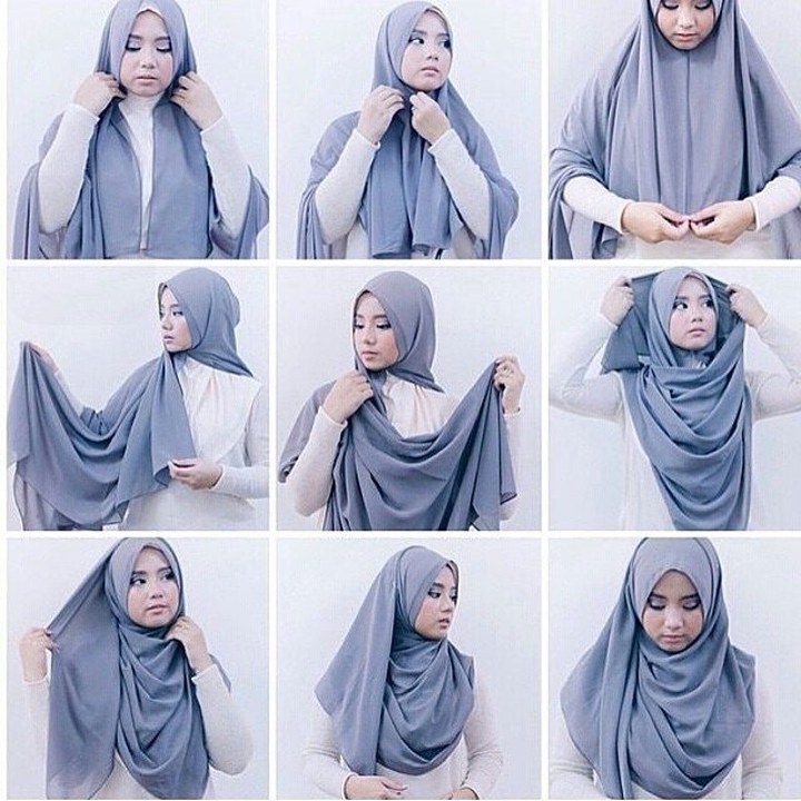 Model Hijab yang Cocok untuk Hijabers Syar'i