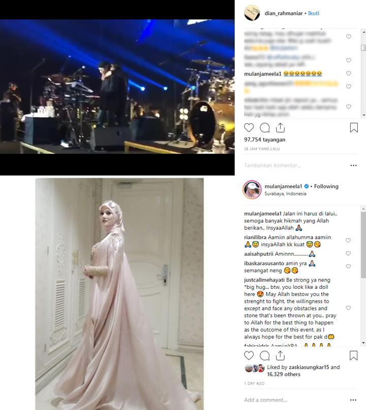 Mulan Jameela Sedih Dul Nangis