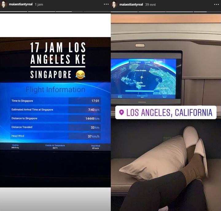 Maia Akhiri Liburan