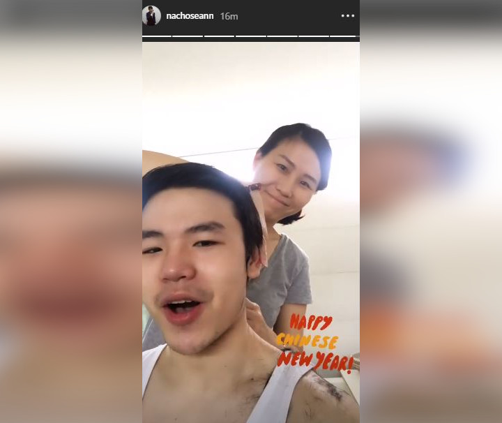 Veronica Tan Bahagia Potong rambut
