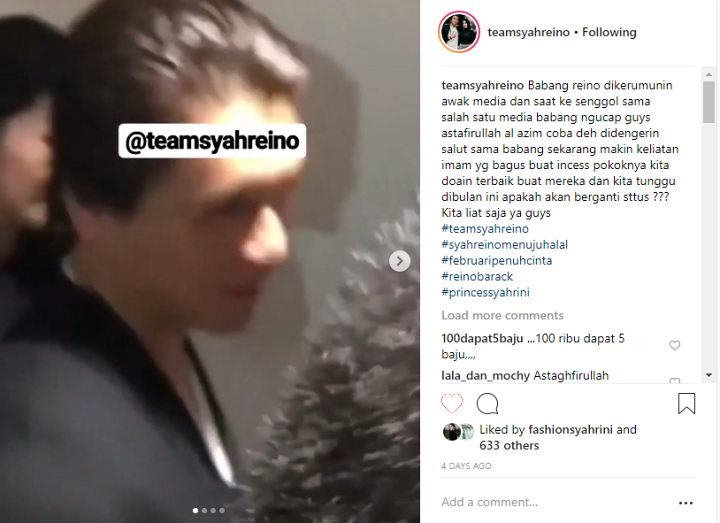 Sikap Reino Saat Istigfar Dipuji