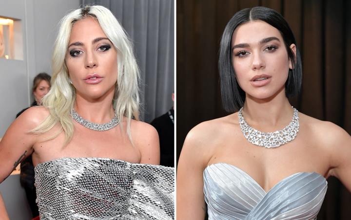 Grammy Awards 2019: Lady Gaga dan Dua Lipa Adu Cantik Kenakan Gaun Silver, Siapa yang Terbaik?