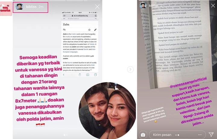 Kekasih Vanessa Angel Disindir Jual Penderitaan