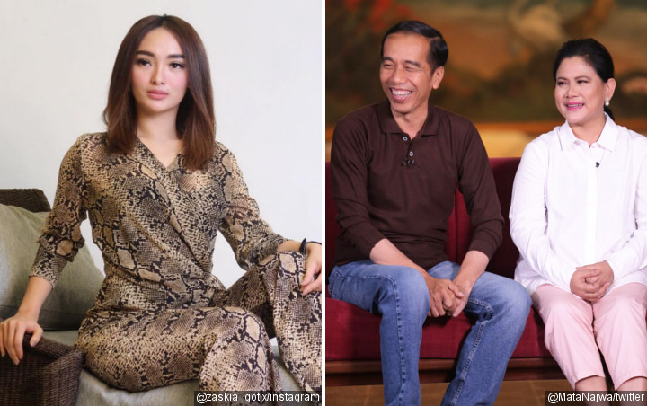  Zaskia Gotik Nakal Panggil Jokowi 'Abang' Saat Dangdutan, Reaksi Iriana Di Luar Dugaan