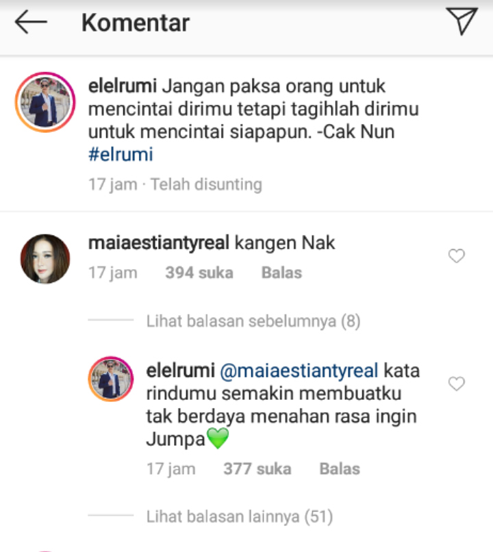 Al Ghazali Sempat Dorong Alyssa, El Rumi Justru Pose Ganteng Bikin Maia Estianty Kangen