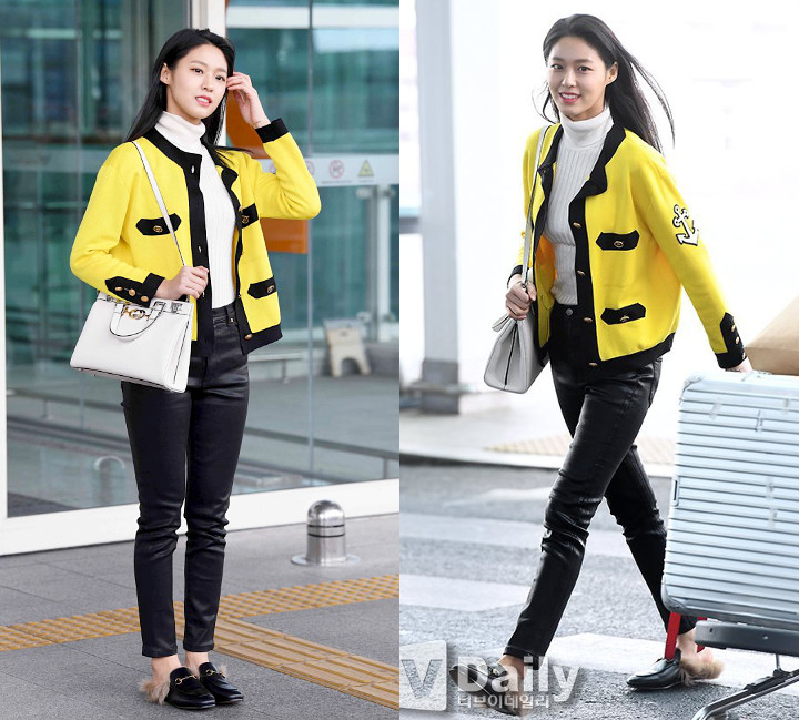 Seolhyun di bandara