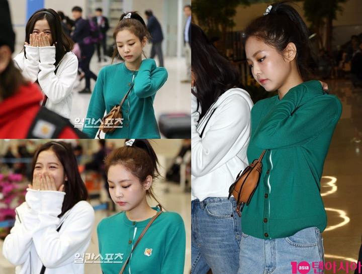 Jennie Dikritik Gara-Gara Cemberut di Bandara
