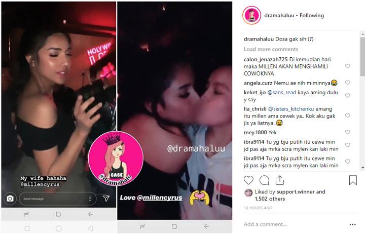 Millendaru dan Wanita Ciuman