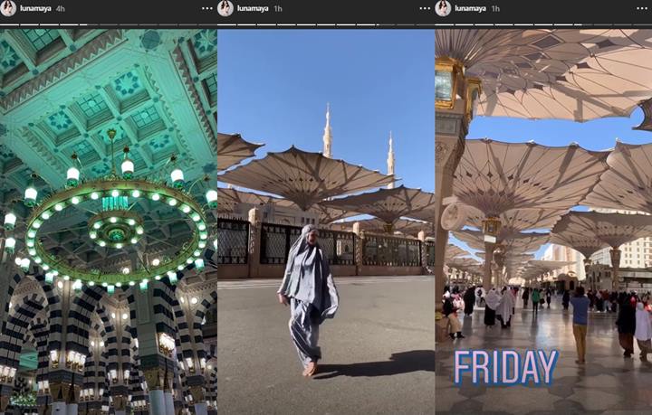 Luna Maya Umrah