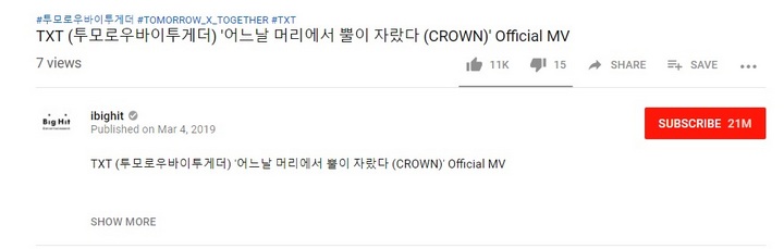 TXT \'Adik\' BTS Resmi Debut Lewat MV \'Crown\', Total Viewers Jadi Sorotan