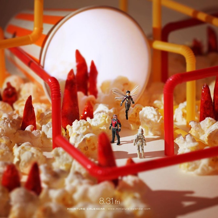 Diorama Ant-man & The Wasp
