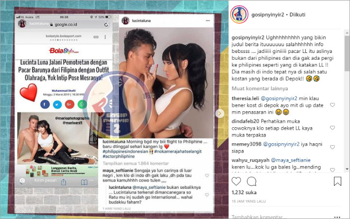 Lucinta Luna Ngaku Pacari Pria Filipina, Tak Terima Diejek Sudah Tak Laku di Indonesia