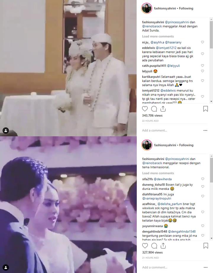 Pernikahan Mewah Syahrini