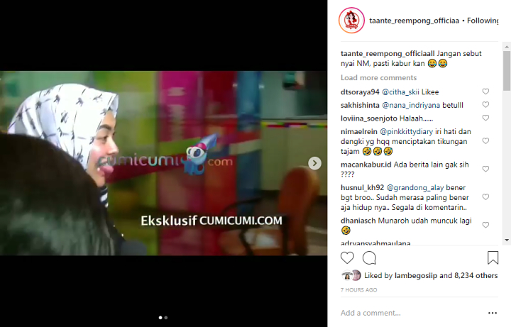Reaksi Adik Syahrini